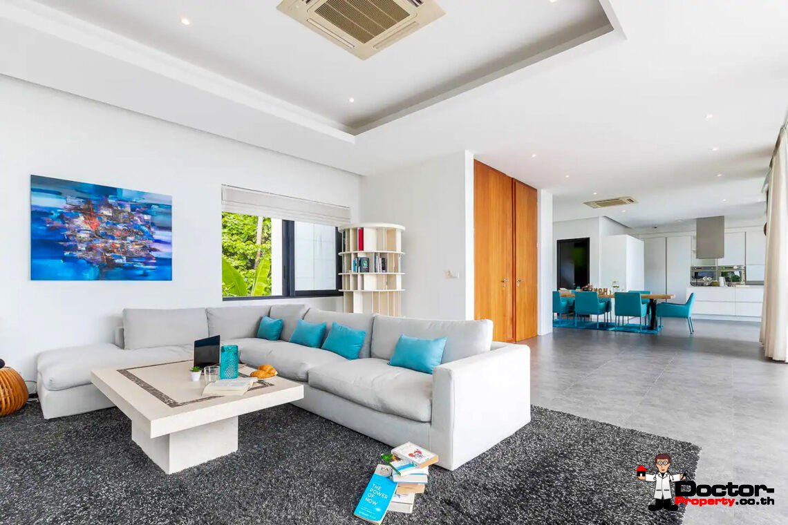 Stunning Luxury 4 Bedroom Seaviews Villa in Mae Nam Hills, Koh Samui – For Sale